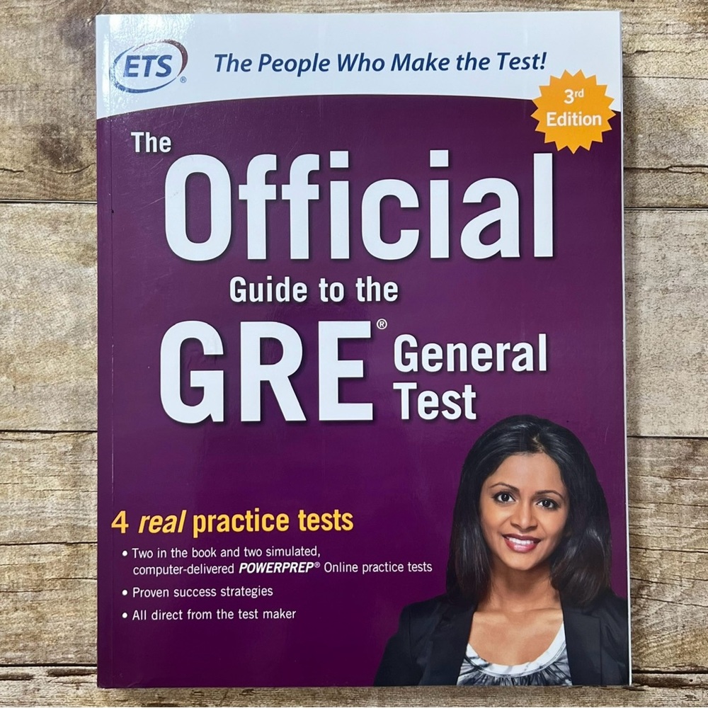 ETS The‎ Official Guide to the GRE General Test 3rd Edition Study Guide Book